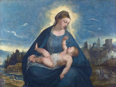 Madonna z Dzieciątkiem autorstwa Bernardino da Asola