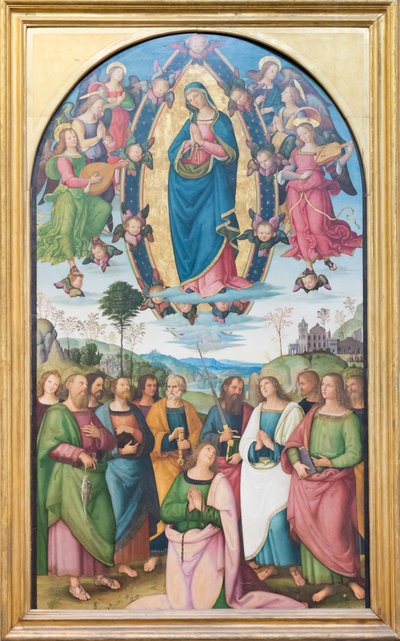 Wniebowzięcie Marii Panny autorstwa Bernardino di Betto (& studio) Pinturicchio