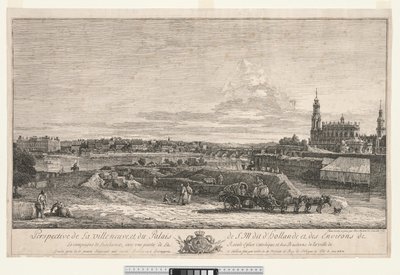 Widok na Drezno autorstwa Bernardo Bellotto