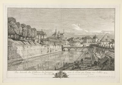 Widok na Zwinger, Drezno autorstwa Bernardo Bellotto