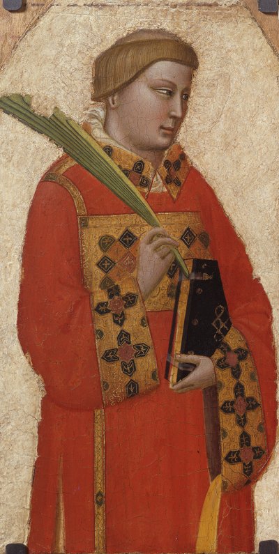 Św. Wawrzyniec, ok.1340 autorstwa Bernardo Daddi