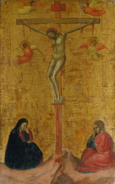 Ukrzyżowanie, ca. 1325-30. autorstwa Bernardo Daddi