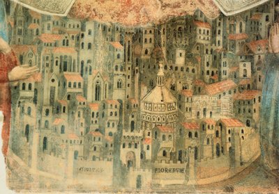 Widok Florencji, fragment z 
