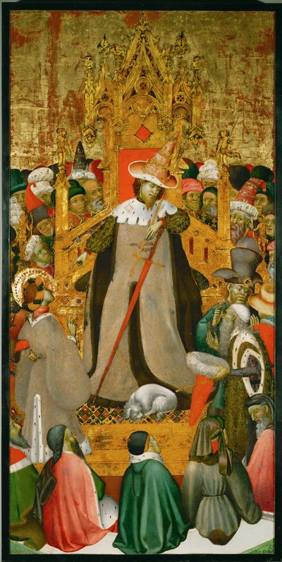 Cztery sceny z męczeństwa świętego Jerzego ... autorstwa Bernardo Martorell