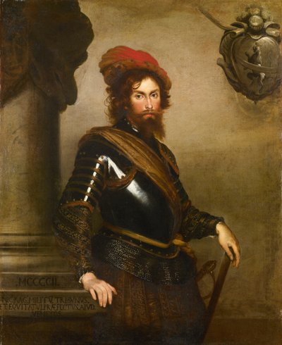 Portret Nicolò Raggiego. autorstwa Bernardo Strozzi
