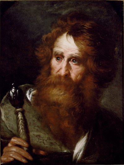 Obraz św. Pawła Bernardo Strozziego (1581-1644) Galeria Genów w Palazzo Rosso autorstwa Bernardo Strozzi