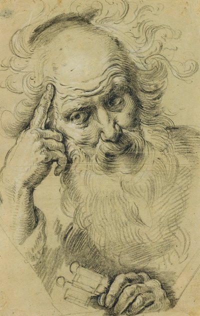 Św. Piotr Medytujący; Św. Piotr Medytujący, autorstwa Bernardo Strozzi