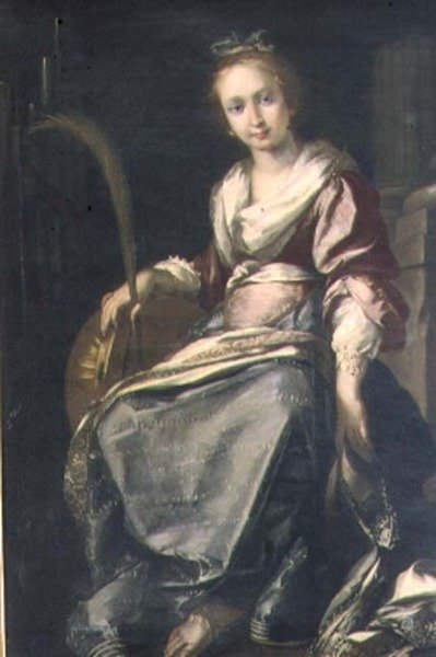 NS. Cecylia autorstwa Bernardo Strozzi