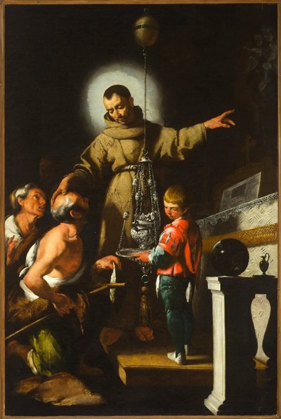 Cud św. Dydakusa autorstwa Bernardo Strozzi
