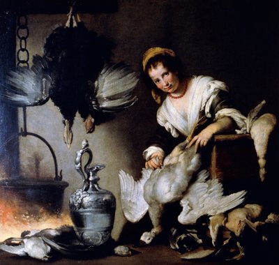 Kucharz, ok. 1625, Bernardo Strozzi (1581-1644), olej na płótnie. autorstwa Bernardo Strozzi