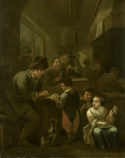 Nauczyciel autorstwa Bernardus van Schijndel