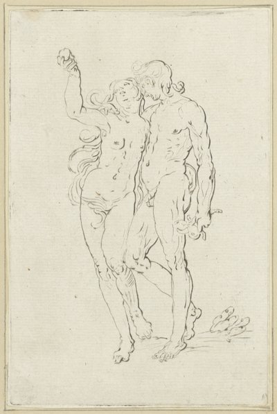 Adam i Ewa autorstwa Bernhard Schreuder (possibly)