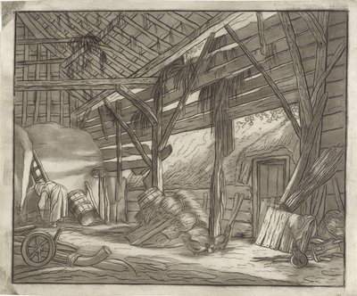 szopa na farmie autorstwa Bernhard Schreuder