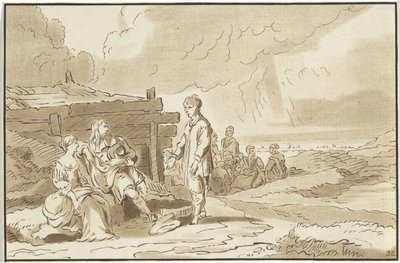 Towarzystwo na wydmach autorstwa Bernhard Schreuder