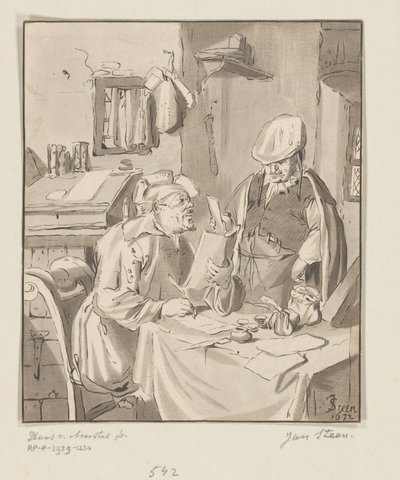 Autor listu autorstwa Bernhard Schreuder