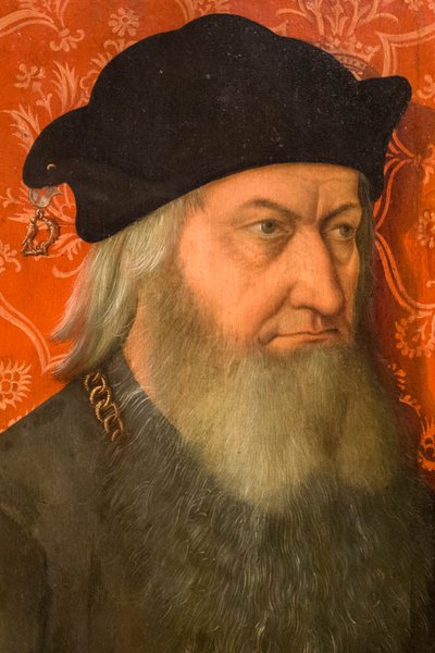 Portret starszego brodatego mężczyzny autorstwa Bernhard Strigel