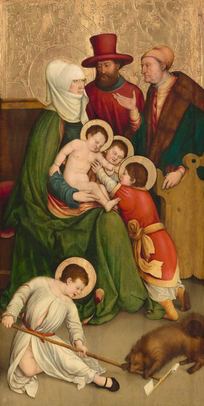 Św. Maria Kleofas i jej rodzina 15201528. autorstwa Bernhard Strigel