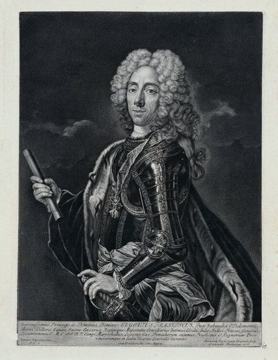 Książę Eugeniusz Sabaudii autorstwa Bernhard Vogel