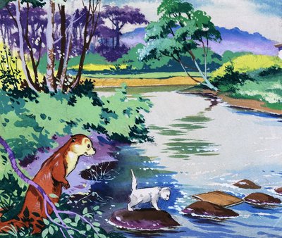 Fliptail the Otter autorstwa Bert Felstead