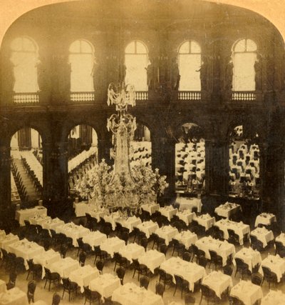 „Salon jadalny, Grand Hotel, Paryż, Francja”, 1904. autorstwa Bert Underwood