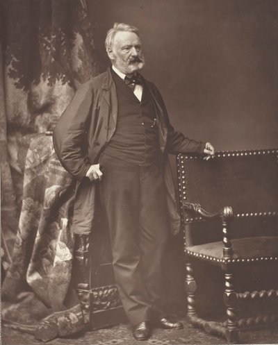 Victor Hugo Francuski powieściopisarz, dramaturg i poeta, 1802-1885, 187576. autorstwa Bertall et Cie