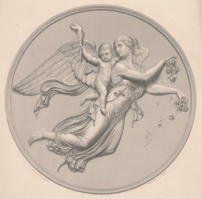 Poranek, rys. F. R. Roffe (fl.1850-63), ryt. William Callio Roffe (1817-89), połowa XIX w. (reprodukcja ryciny) autorstwa Bertel (after) Thorvaldsen