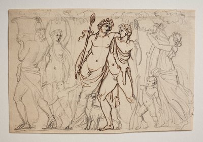 Procesja Bachusa autorstwa Bertel Thorvaldsen