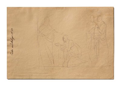 Christus und die kanaanäische Frau autorstwa Bertel Thorvaldsen