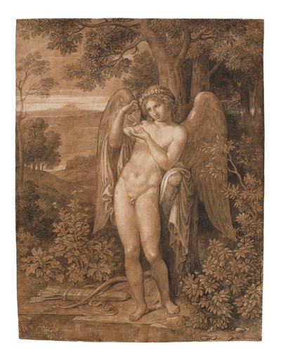 Amor z motylem autorstwa Bertel Thorvaldsen