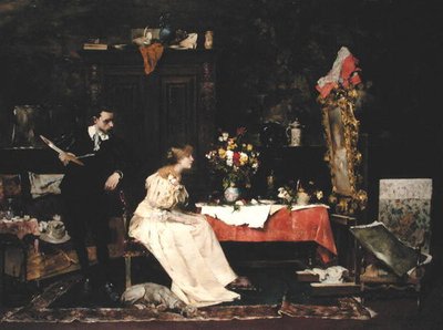 Artysta w swojej pracowni autorstwa Bertelan Karlovsky