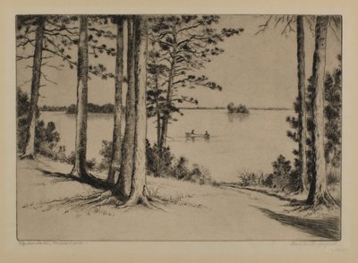 Spider Lake, Wisconsin autorstwa Bertha E. Jaques