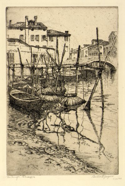 The Tangle, Chioggia autorstwa Bertha E. Jaques