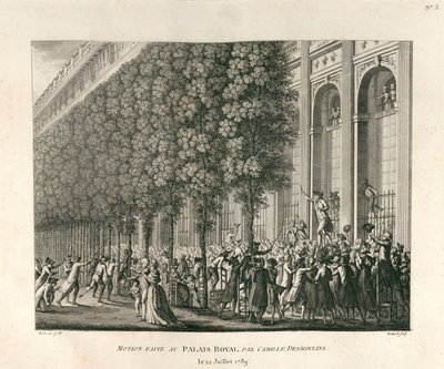 Wniosek złożony w Palais Royal przez Camille