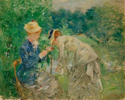 W Lasku Bulońskim autorstwa Berthe Morisot