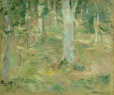 Las Compiègne autorstwa Berthe Morisot