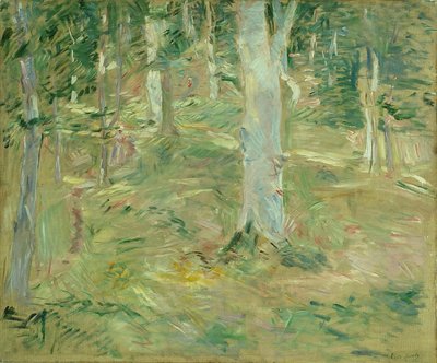 Las Compiègne, 1885. autorstwa Berthe Morisot