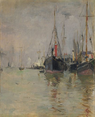 Niemiecki: Die Themse Tamiza autorstwa Berthe Morisot