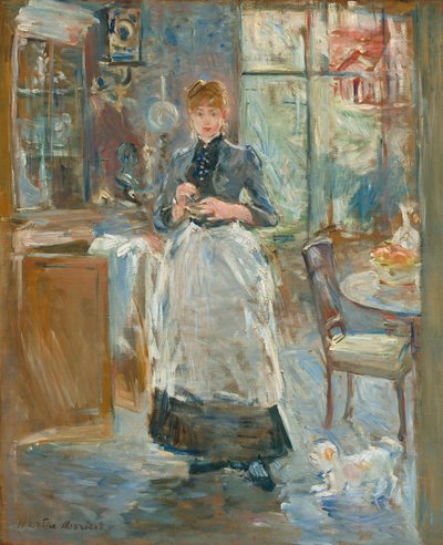 W jadalni autorstwa Berthe Morisot
