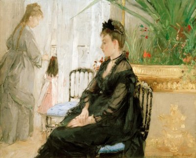 Wnętrze autorstwa Berthe Morisot