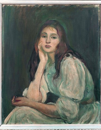 Julia śniąca na jawie, 1894 autorstwa Berthe Morisot