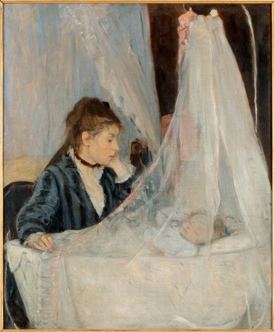 Kołyska autorstwa Berthe Morisot