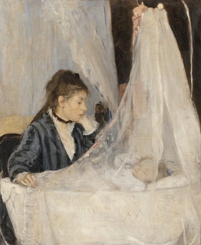 Kołyska autorstwa Berthe Morisot