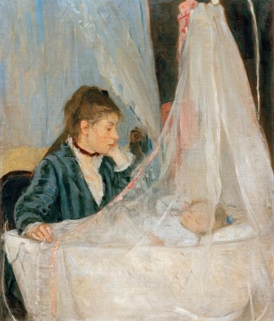 Kołyska autorstwa Berthe Morisot