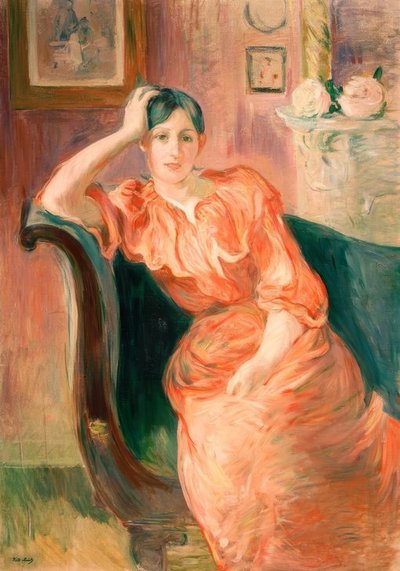Niania i dziecko autorstwa Berthe Morisot