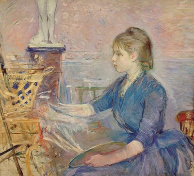 Obraz Paule Gobillarda, 1887 autorstwa Berthe Morisot