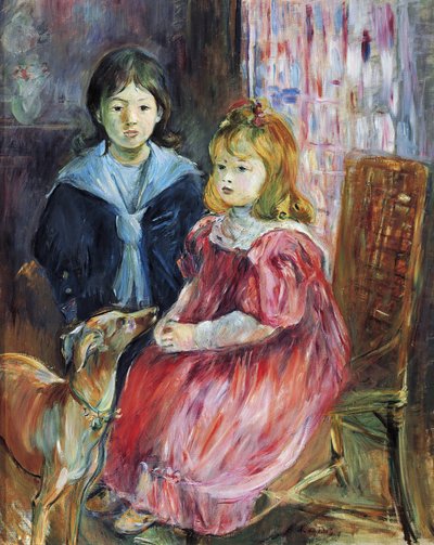 Portret dzieci Gabriela Thomasa Obraz Berthe Morisot autorstwa Berthe Morisot