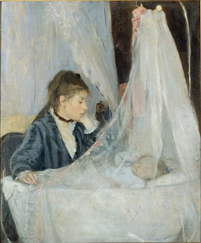 Kołyska autorstwa Berthe Morisot