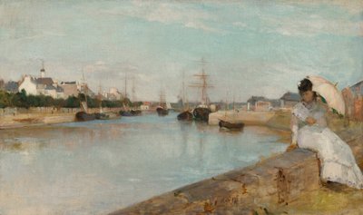 Port w Lorient autorstwa Berthe Morisot