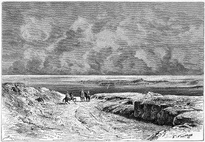 Nafta i Shott-el-jerid, c1890 autorstwa Auguste Bertrand