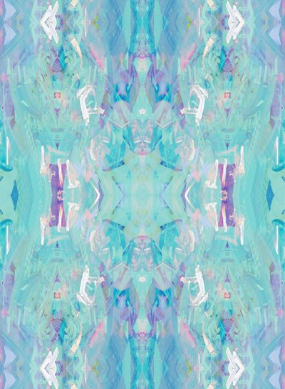 Aqua, 2014 (media mieszane, druk cyfrowy) autorstwa Beth Travers